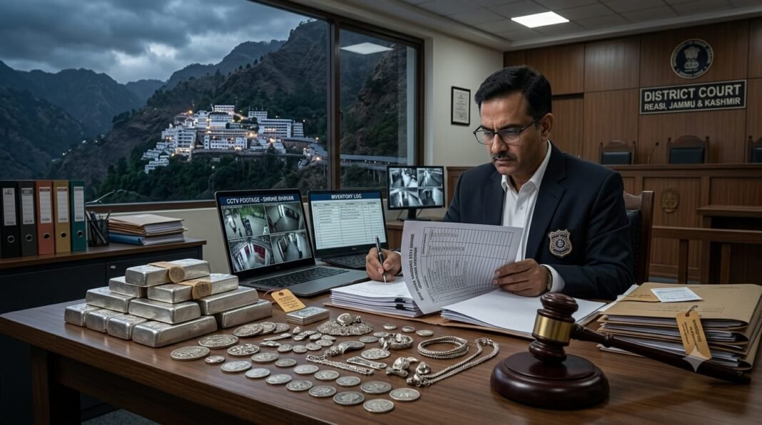 वैष्णो देवी श्राइन में कथित 500 करोड़ के नकली चांदी चढ़ावा मामले में जांच तेज, कोर्ट ने क्राइम ब्रांच अधिकारी को रिकॉर्ड सहित किया तलब