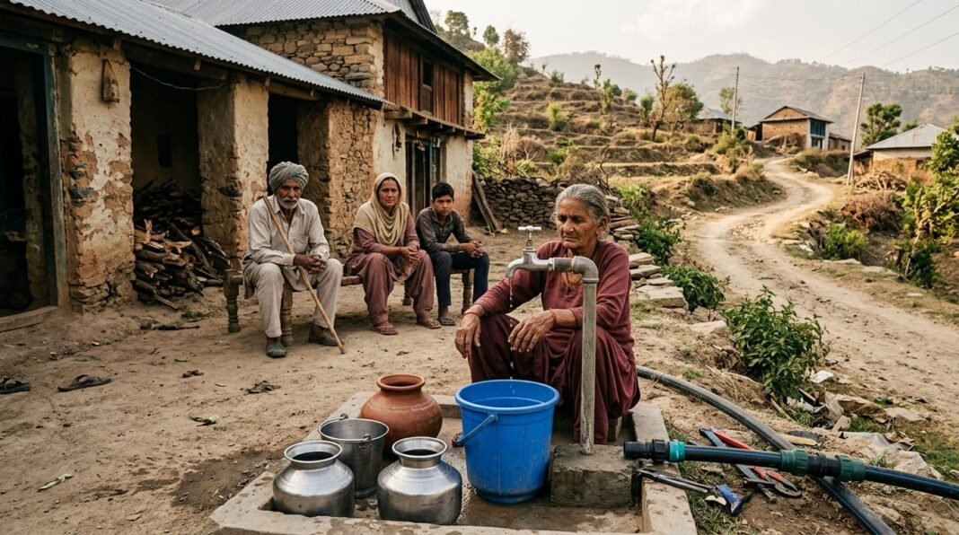 जम्मू में नल तो पहुंचे, पानी अब भी दूर; 33.29% ग्रामीण घरों को जलापूर्ति का इंतजार
