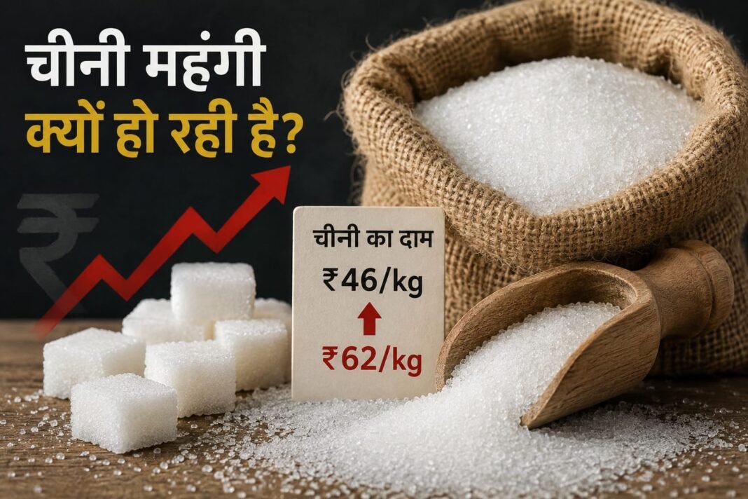 चीनी महंगी क्यों हो रही है?
