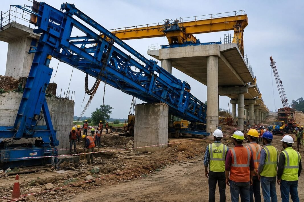 दिल्ली-कटड़ा एक्सप्रेसवे के निर्माण में हादसा, तकनीकी खामी की आशंका; NHAI ने शुरू की गहन जांच