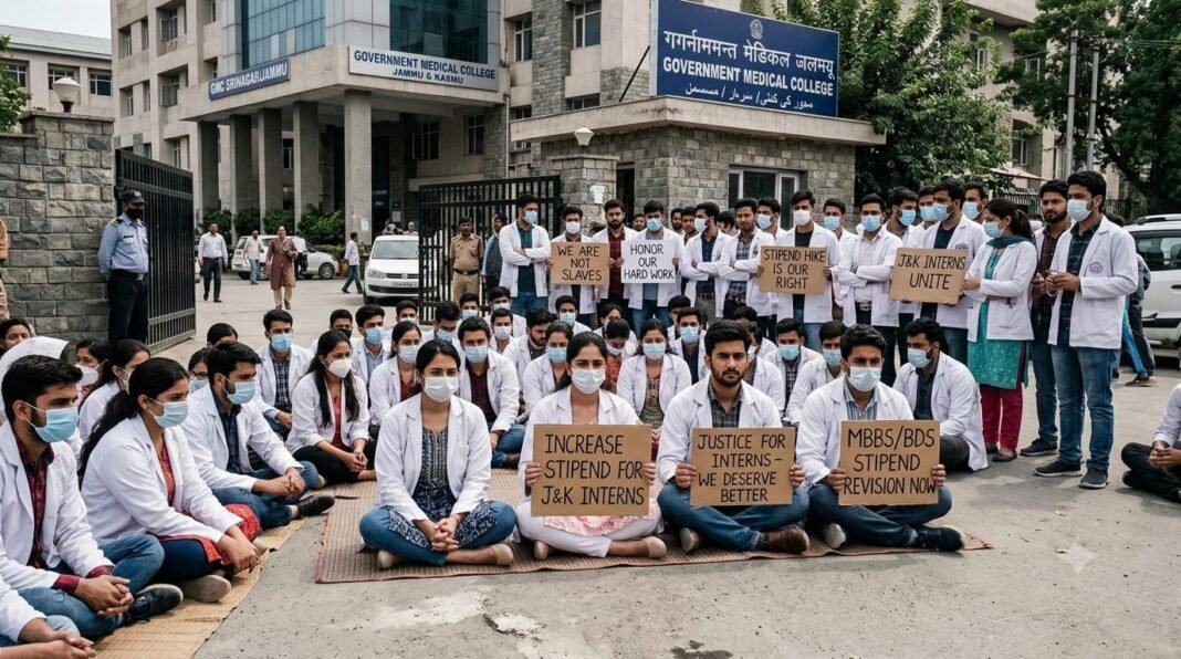 ₹12,300 से ₹30,000 स्टाइपेंड की मांग पर मेडिकल इंटर्न का बड़ा आंदोलन, भूख हड़ताल शुरू