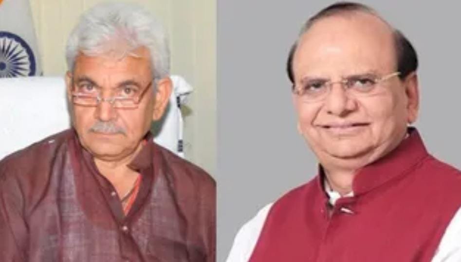 मनोज सिन्हा की गैरमौजूदगी में जम्मू-कश्मीर की कमान बदली, विनय कुमार सक्सेना को मिला अतिरिक्त प्रभार