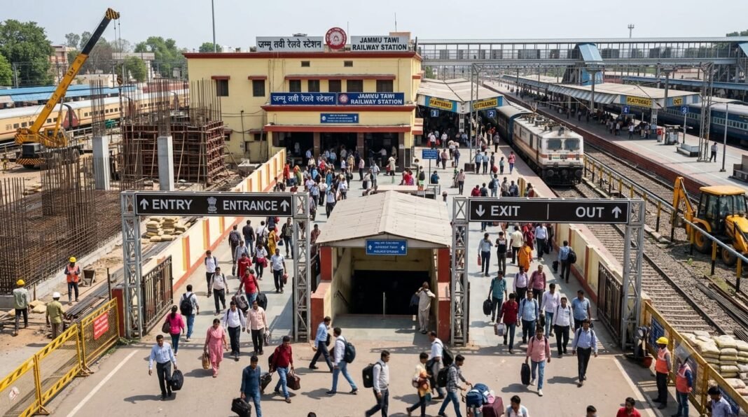 16 सितंबर से जम्मू तवी स्टेशन पर बदलेगा रास्ता, जानिए किस तरफ से होगी एंट्री और एग्जिट
