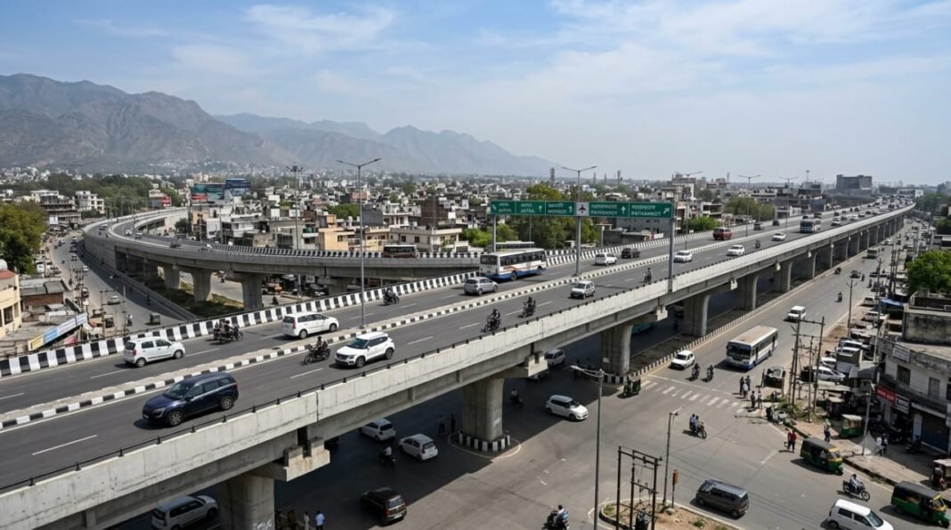 जम्मू में जाम से मिलेगी बड़ी राहत, कुंजवानी-सतवारी फ्लाईओवर की दोनों दिशाएं खुलीं; आधे घंटे का सफर अब मिनटों में